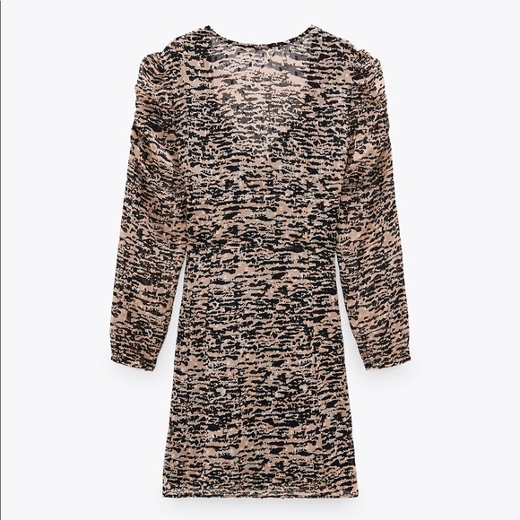 ZARA ANIMAL PRINT DRESS - Picture 5 of 14